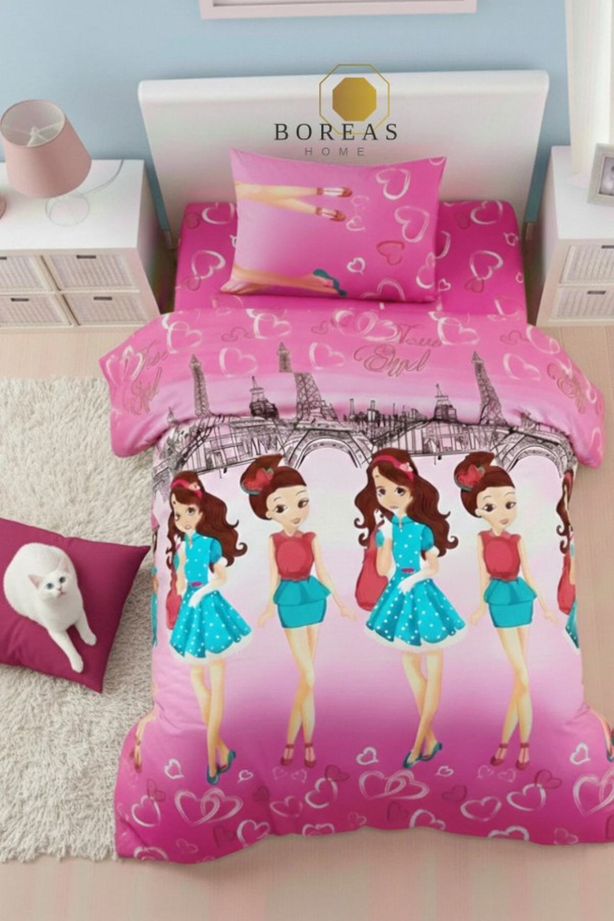 Tek Kişilik Çocuk Nevresim Takımı