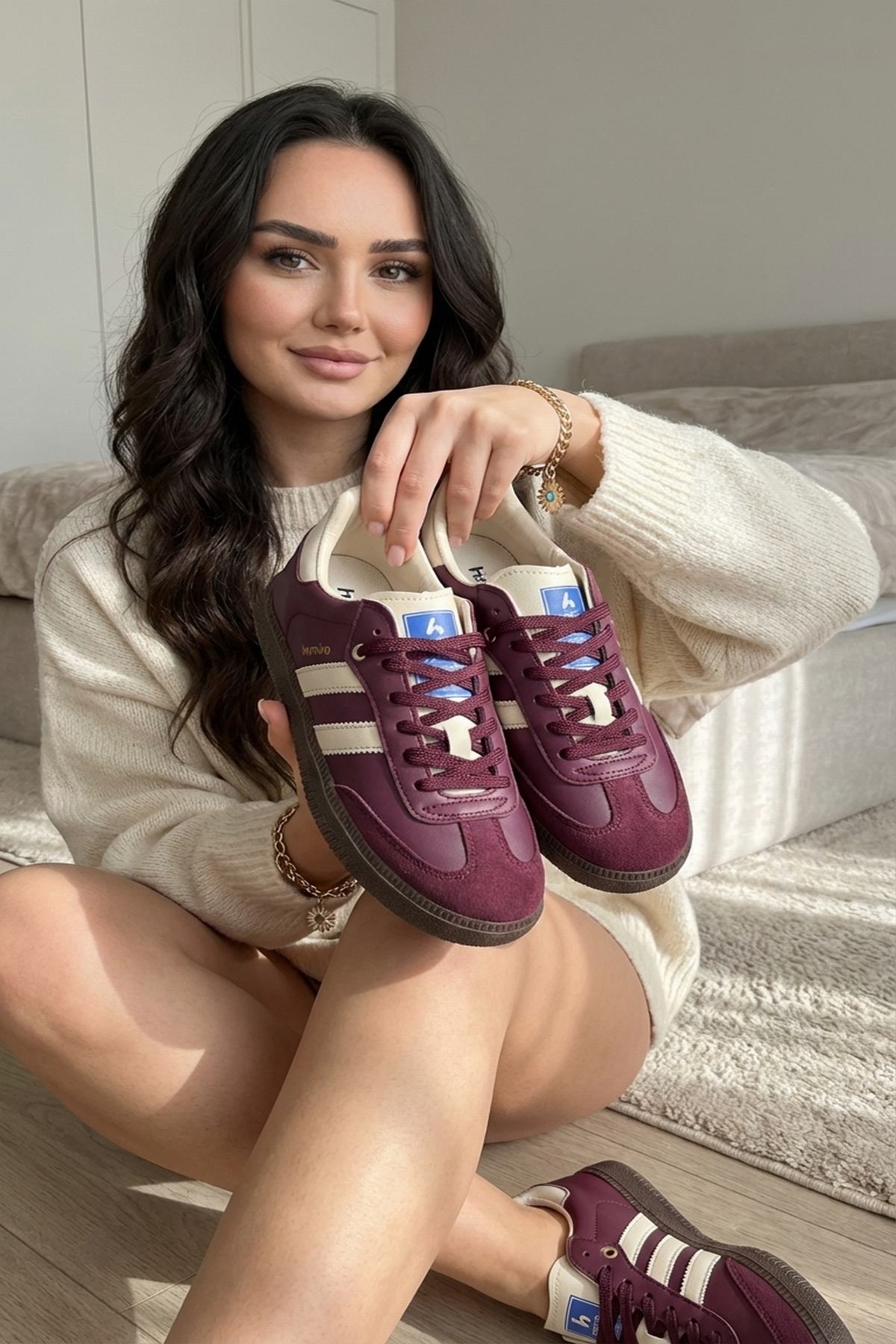 Gizli Topuklu Kadın Spor Ayakkabı