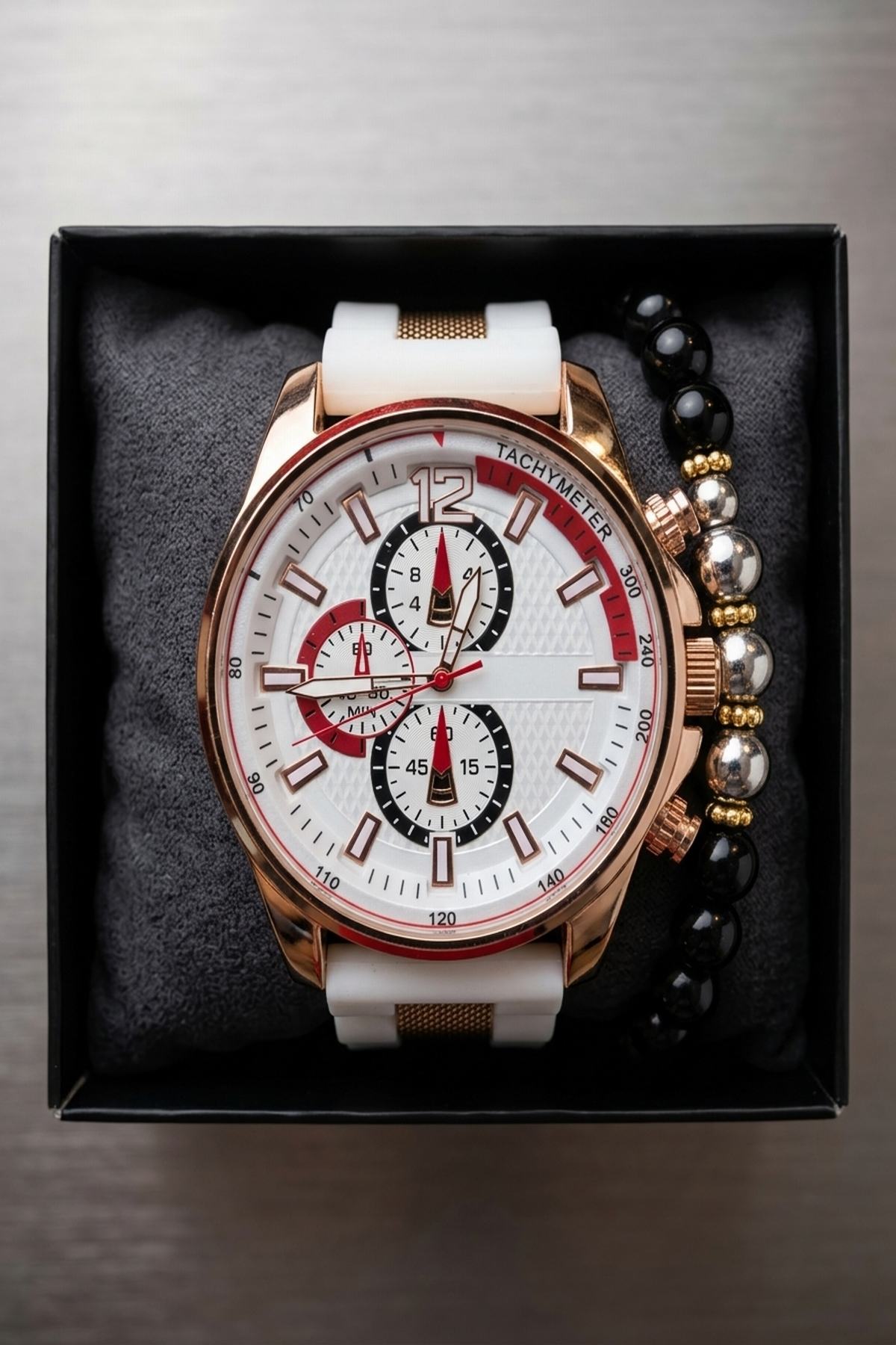 Kutulu Erkek Kol Saati Seti