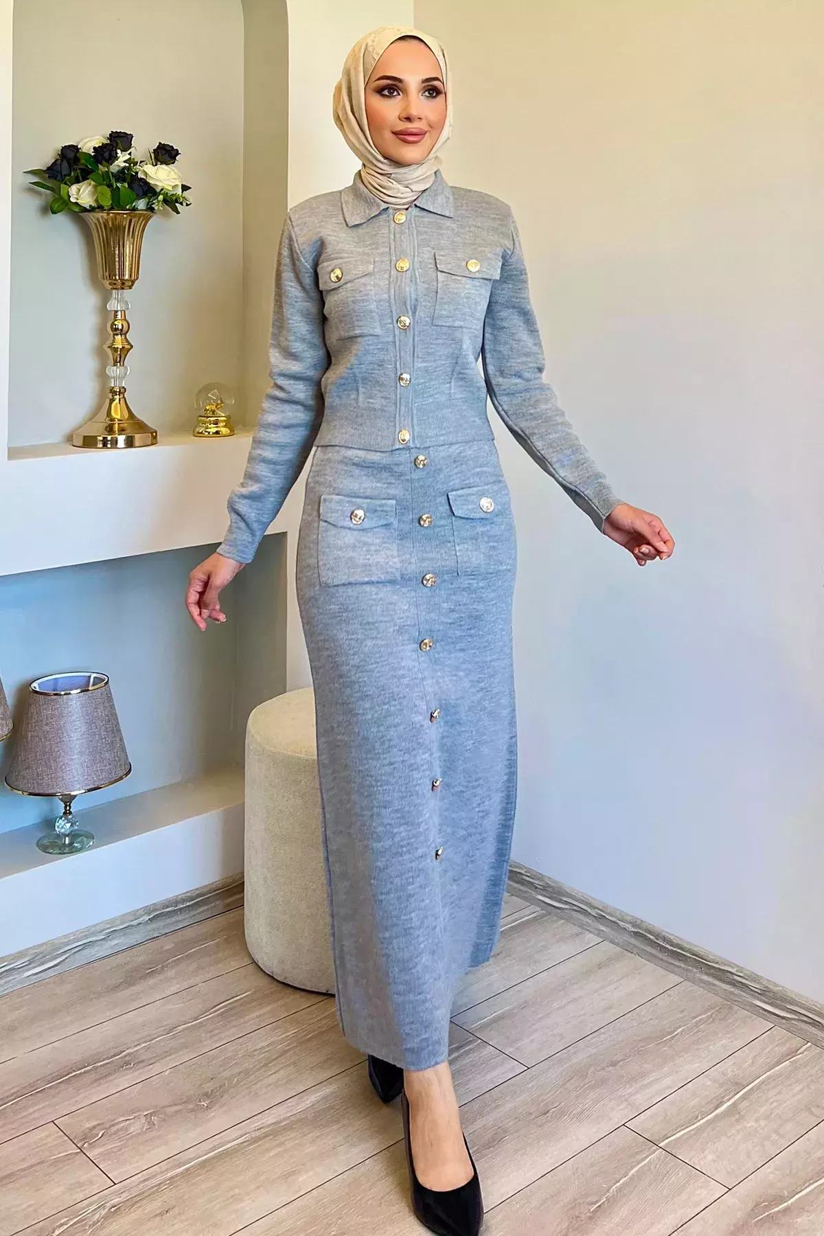 İkili Tesettür Takım