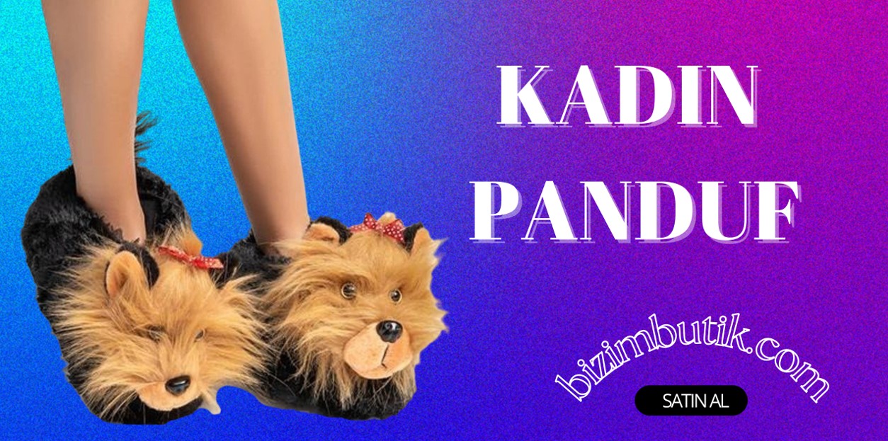 ♥ Kadın Panduf & Ev Terliği %50 İndirim