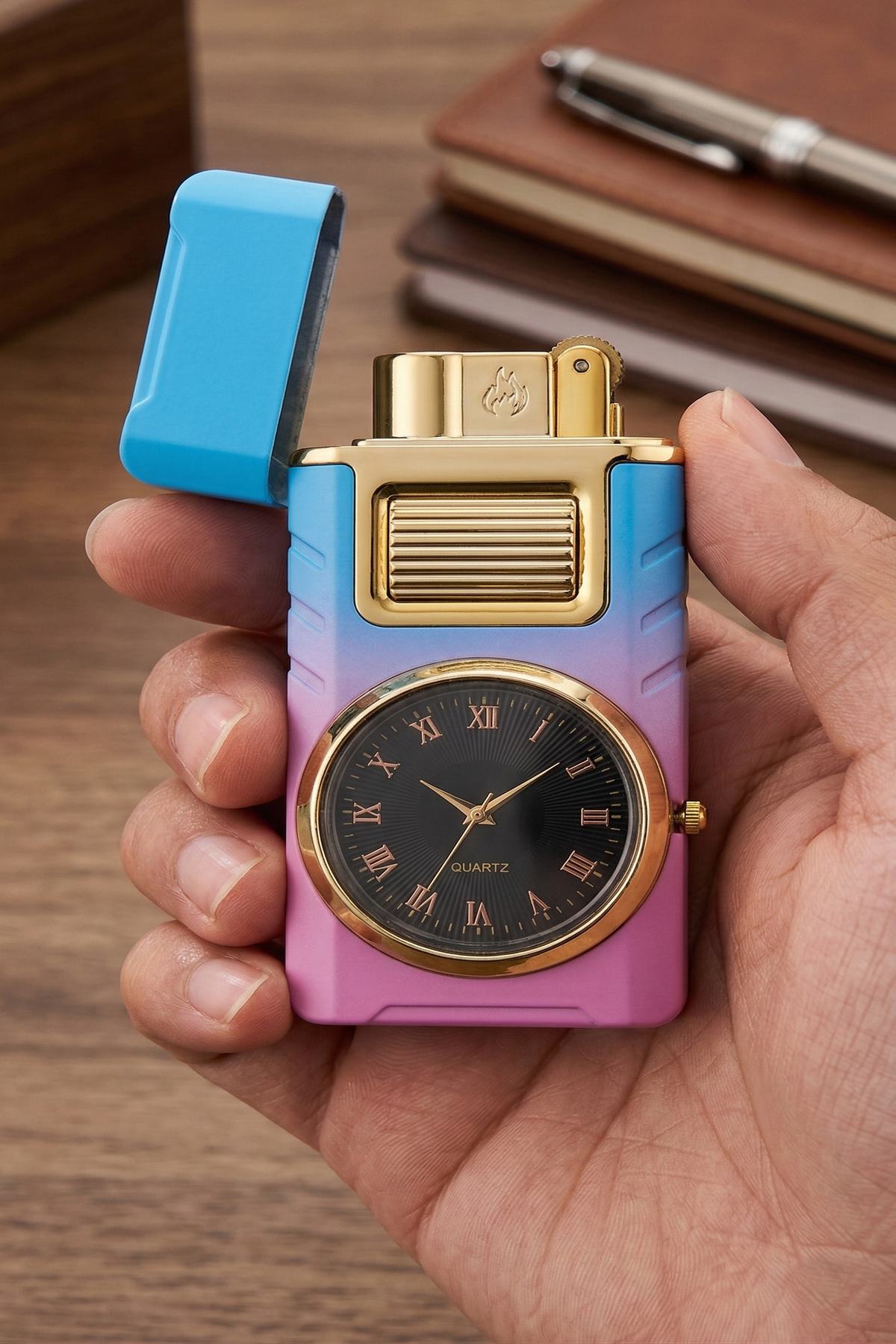 Saatli Manyetik Çakmak