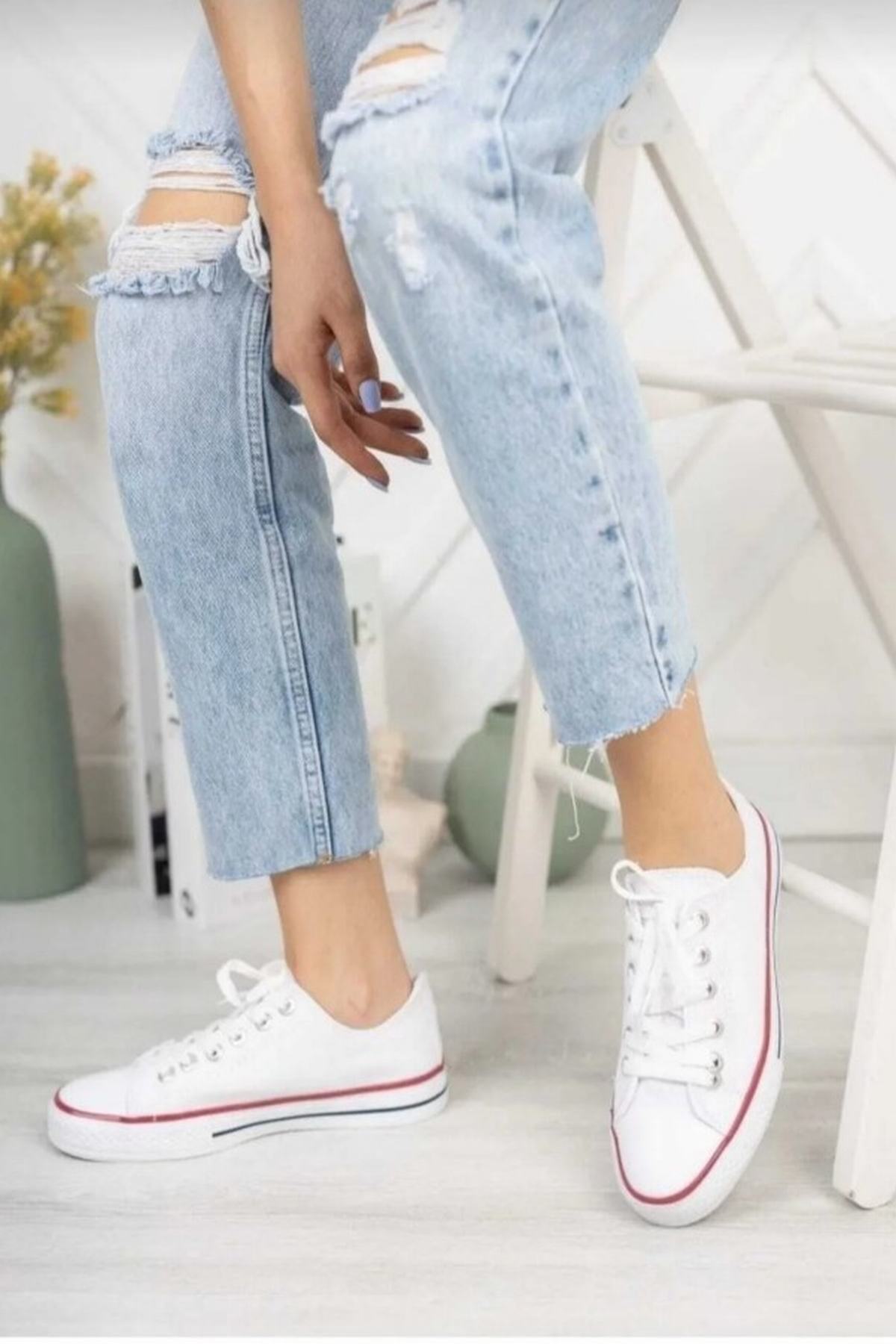 Unisex Bez Spor Ayakkabı