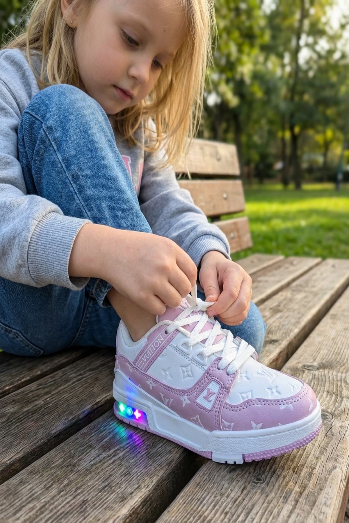 Louis Vuitton Çocuk ve Bebek Işıklı Ayakkabı